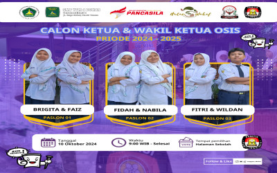 PEMILIHAN KETUA OSIS SMP YPM 4 BOHAR PERIODE 2024/2025